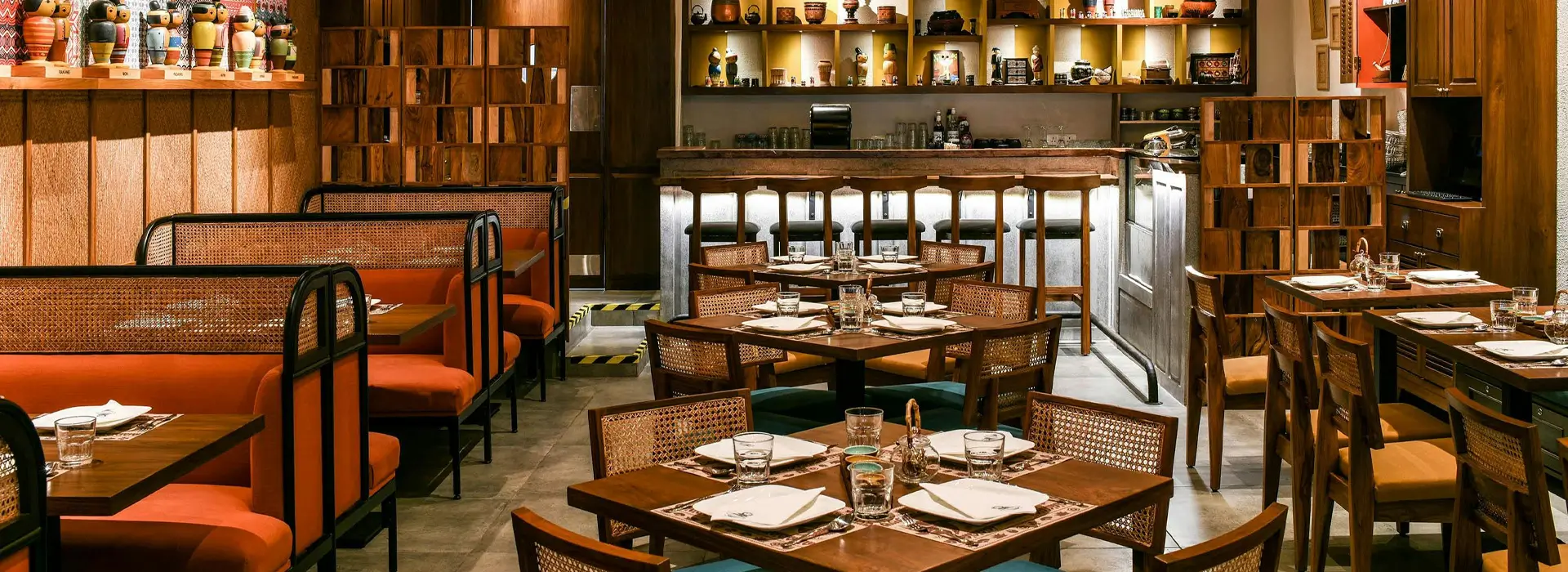 Upscale Restaurant with Open Kitchen